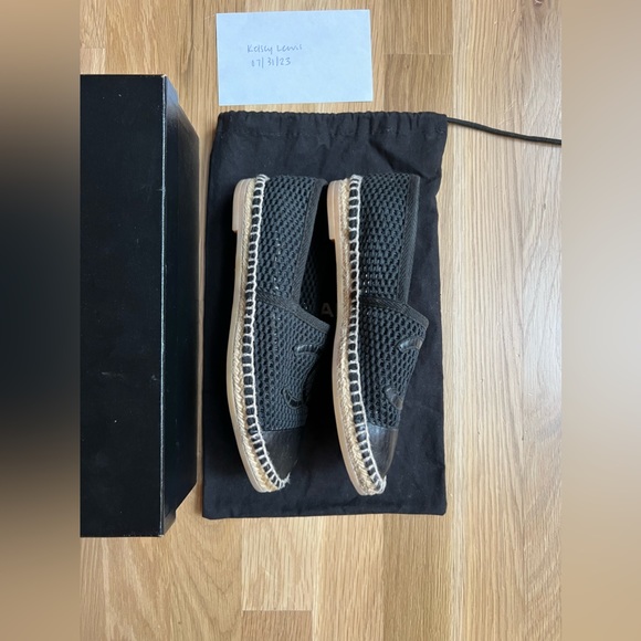 Chanel Black Mesh Espaddrilles 13S G27627Y15825 94305 00B - Picture 3 of 9